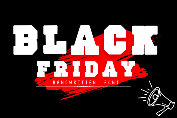 Black Friday Font - Featured Image