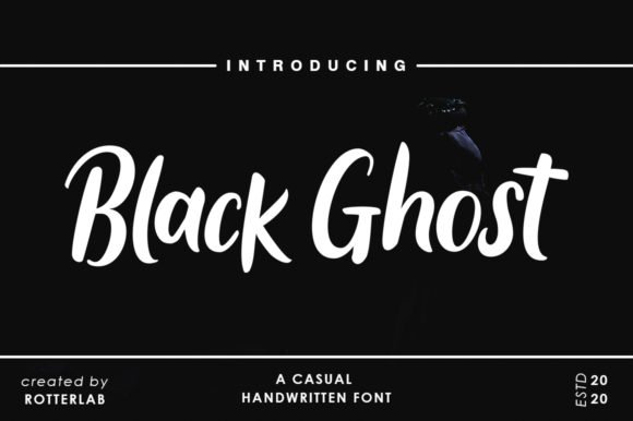 Black Ghost Font - Featured Image
