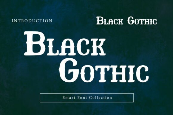 Black Gothic Font - Featured Image