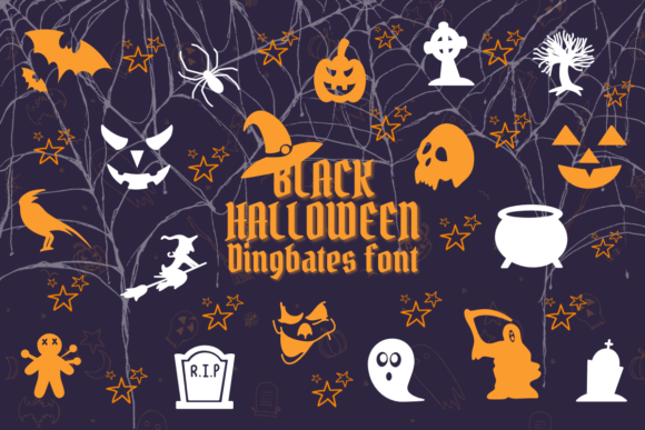 Black Halloween Font - Featured Image