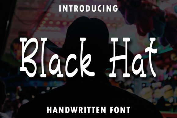 Black Hat Font - Featured Image