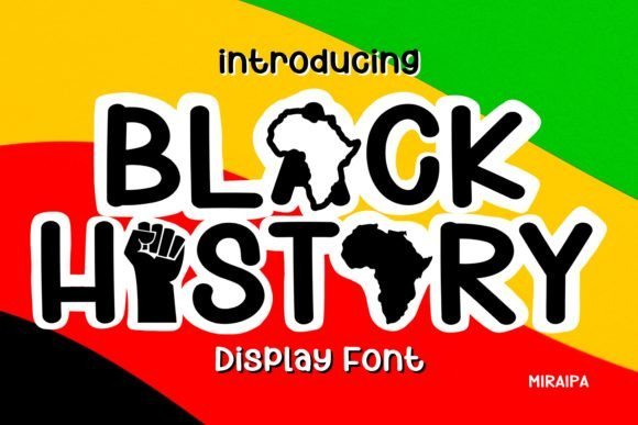 Black History Font - Featured Image