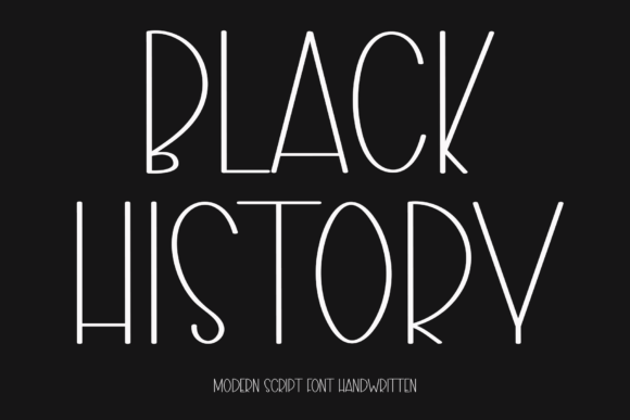 Black History Font - Featured Image