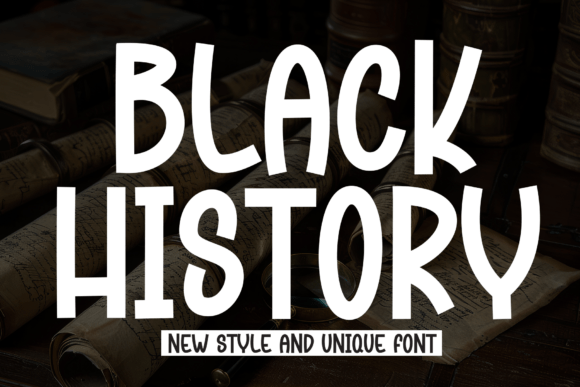 Black History Font - Featured Image