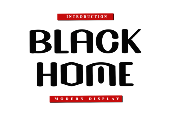 Black Home Font - Featured Image