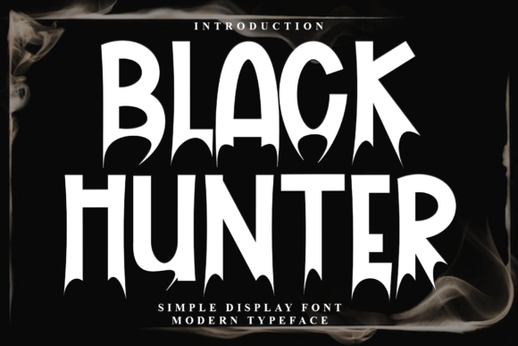 Black Hunter Font - Featured Image