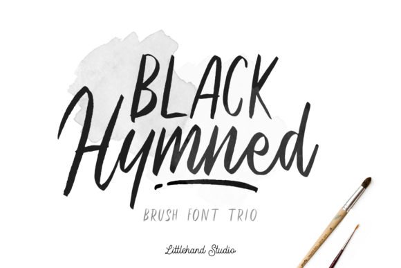 Black Hymned Font - Featured Image