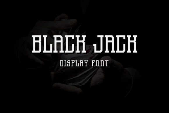 Black Jack Font - Featured Image