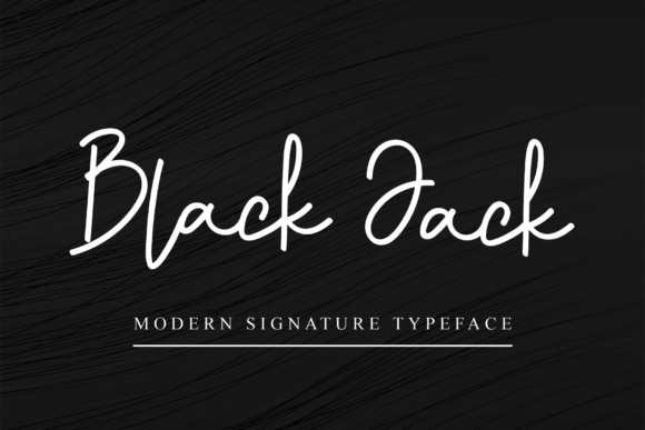 Black Jack Font - Featured Image