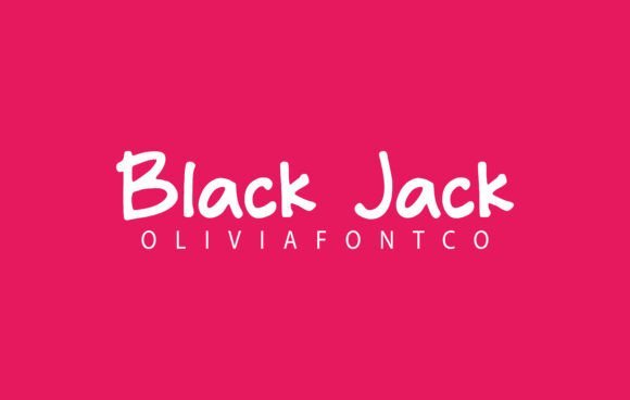 Black Jack Font - Featured Image