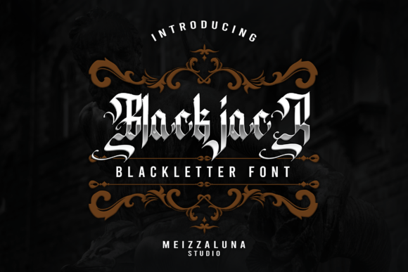 Black Jack Font - Featured Image