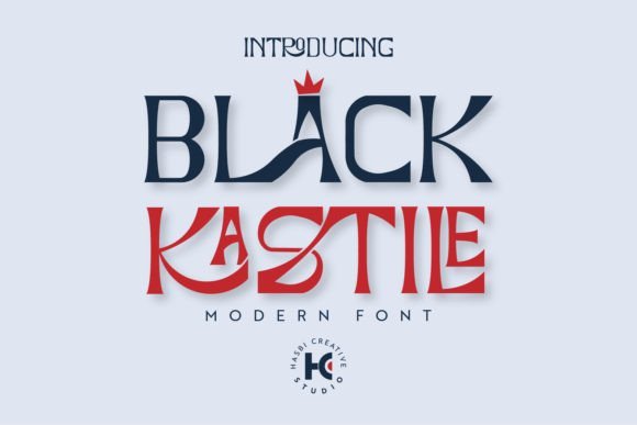 Black Kastile Font - Featured Image