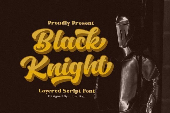 Black Knight Font - Featured Image