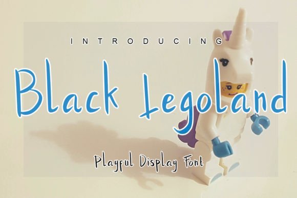 Black Legoland Font - Featured Image