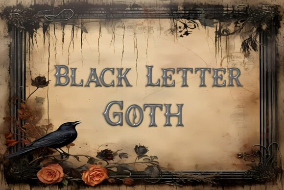 Black Letter Goth Font - Featured Image