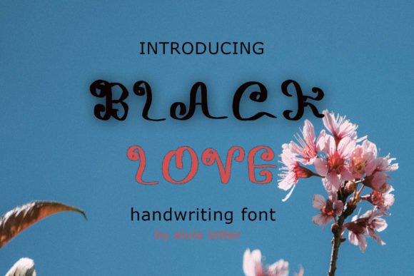 Black Love Font - Featured Image