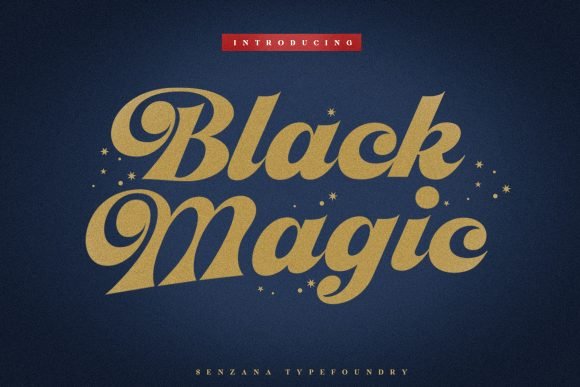 Black Magic Font - Featured Image