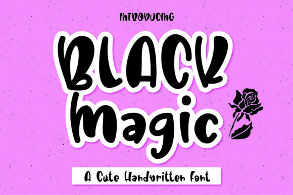 Black Magic Font - Featured Image