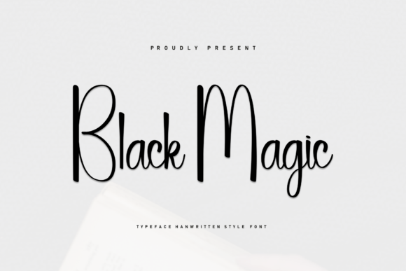 Black Magic Font - Featured Image
