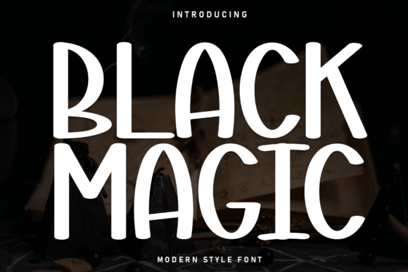 Black Magic Font - Featured Image
