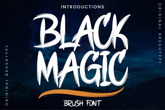 Black Magic Font - Featured Image