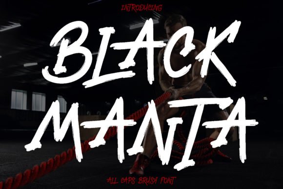Black Manta Font - Featured Image