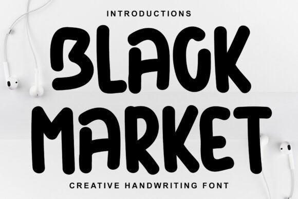 Black Market Font - Featured Image