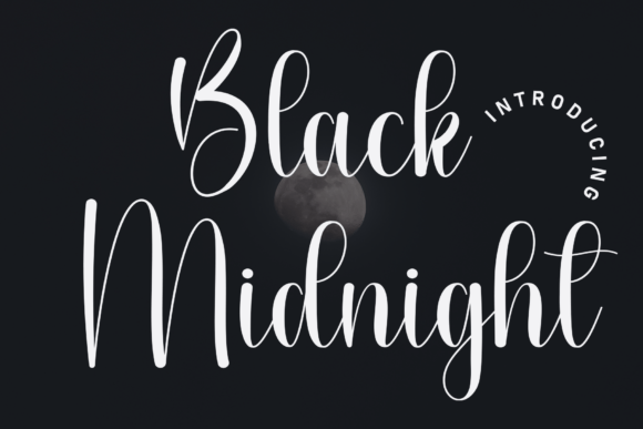 Black Midnight Font - Featured Image