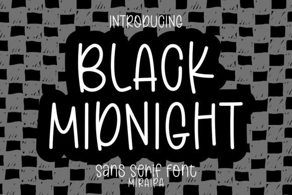 Black Midnight Font - Featured Image