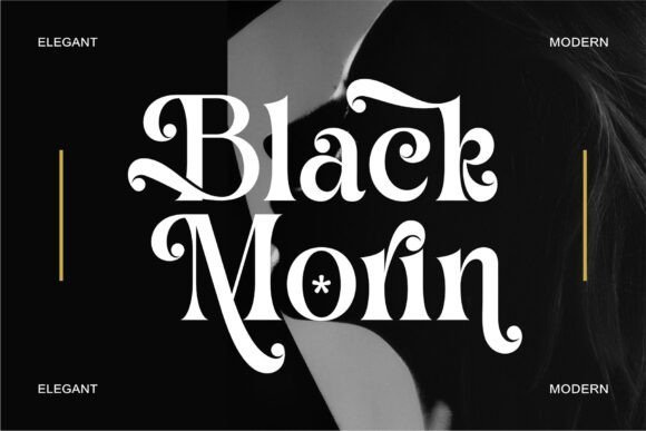 Black Morin Font - Featured Image
