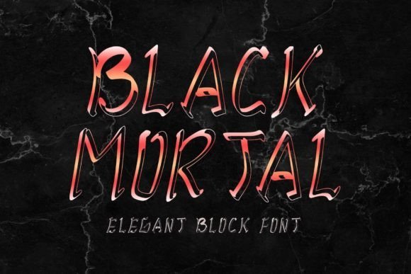 Black Mortal Font - Featured Image