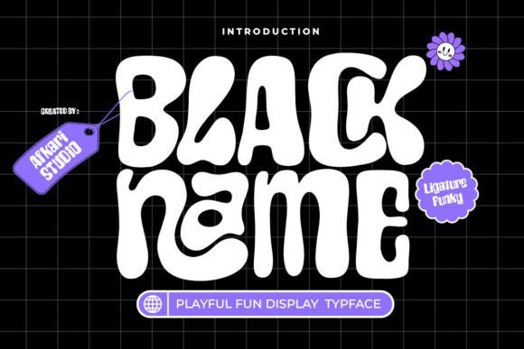 Black Name Font - Featured Image