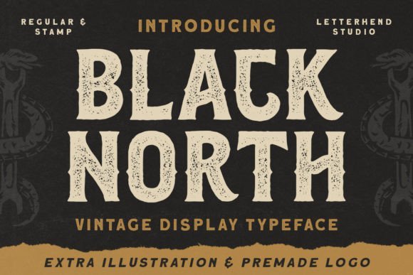 Black North Font - Featured Image