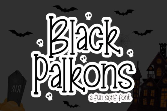 Black Palkons Font - Featured Image