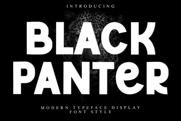 Black Panter Font - Featured Image
