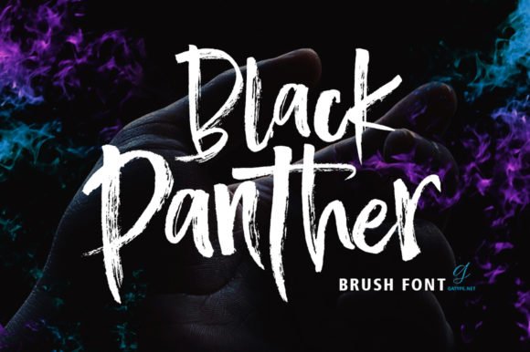 Black Panther Font - Featured Image