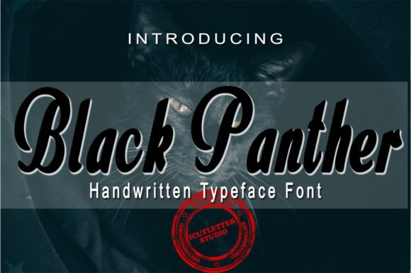Black Panther Font - Featured Image