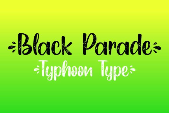 Black Parade Font - Featured Image