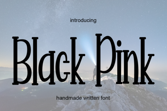 Black Pink Font - Featured Image