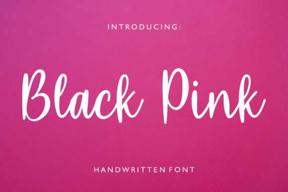 Black Pink Font - Featured Image