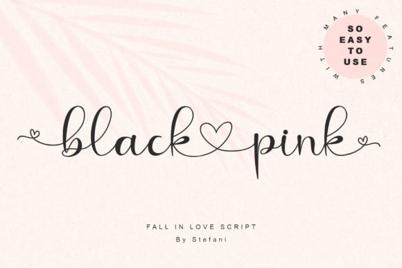 Black Pink Font - Featured Image
