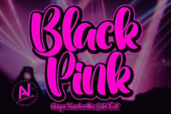Black Pink Font - Featured Image
