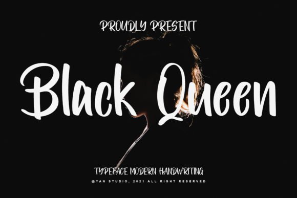Black Queen Font - Featured Image