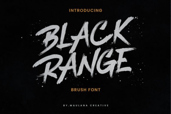 Black Range Font - Featured Image