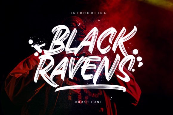 Black Ravens Font - Featured Image
