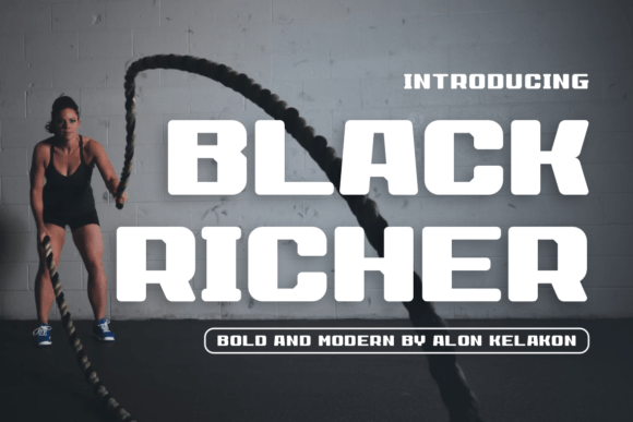 Black Richer Font - Featured Image