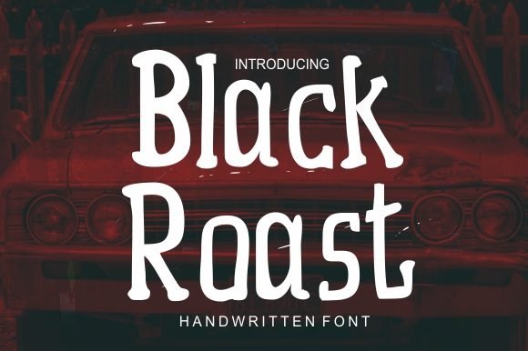 Black Roast Font - Featured Image