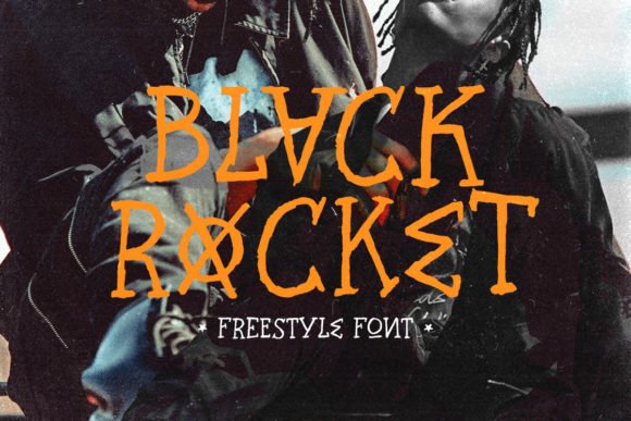 Black Rocket Font - Featured Image