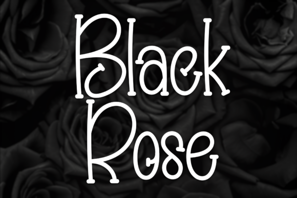 Black Rose Font - Featured Image