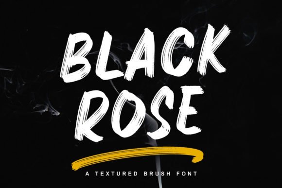 Black Rose Font - Featured Image